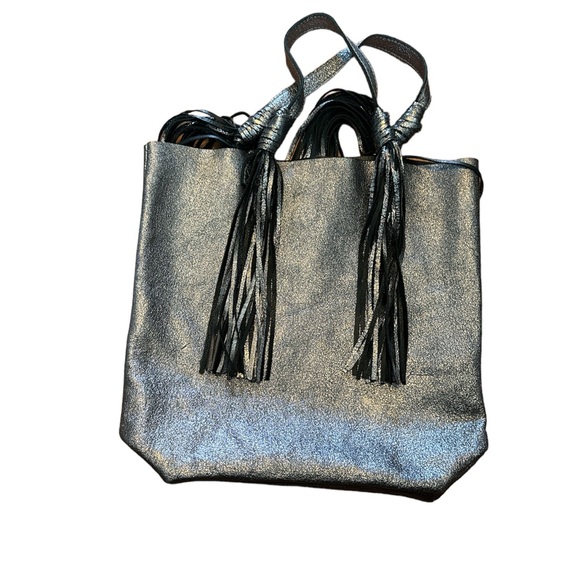 Monserat De Lucca Botevara Metallic Tote - Picture 1 of 7